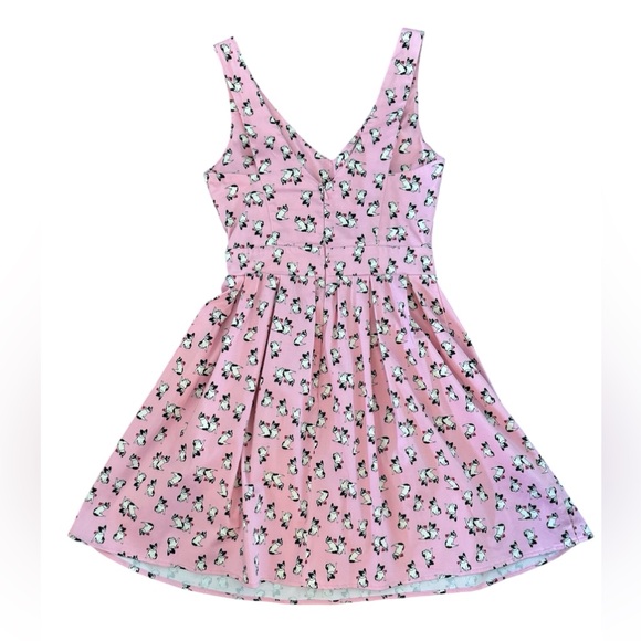 Frenchie Lovers Pink Dress - Picture 3 of 8